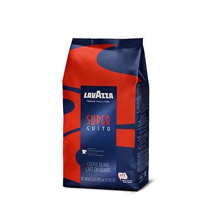 Кофе в зернах Lavazza Super Gusto UTZ Лавацца Супер Густо UTZ (1000 г)